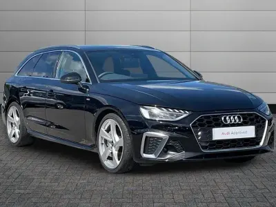 Used Audi A4 S-Line 204 HP (150 kW) 2024 Black Estate