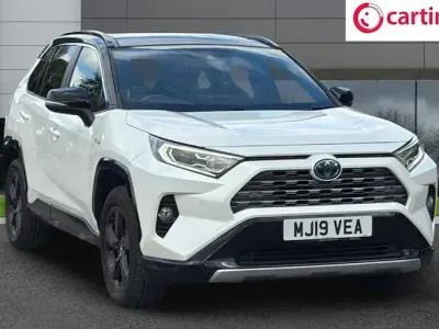 Used Toyota RAV4 Hybrid 218 HP (160 kW) 2019 Black SUV
