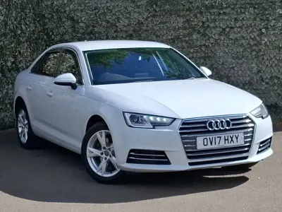 Used Audi A4 Sport 150 HP (110 kW) 2017 White Sedan