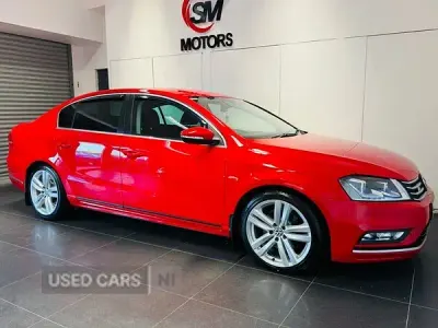 Used VW Passat R-line 2014 Silver Sedan
