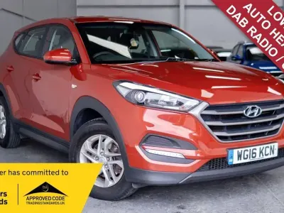 Used Hyundai Tucson 116 HP (85 kW) 2016 Red SUV