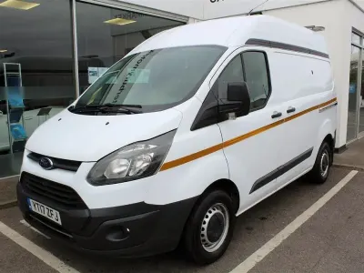 Usado Ford Transit Custom 105 HP (77 kW) 2017 Branco Van