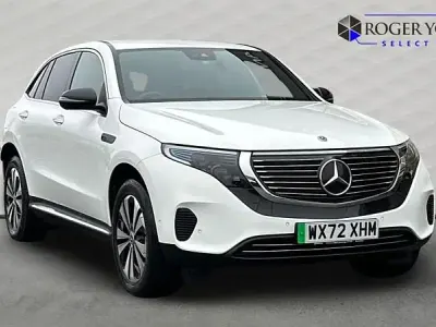 Usado Mercedes EQC400 300 kW (408 HP) 2023 Branco SUV