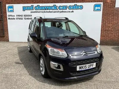 Begagnad Citroën C3 Picasso SELECTION 2015 Blå Minibuss