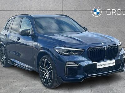 Begagnad BMW X5 M Sport 400 HK (294 kW) 2019 Blå SUV