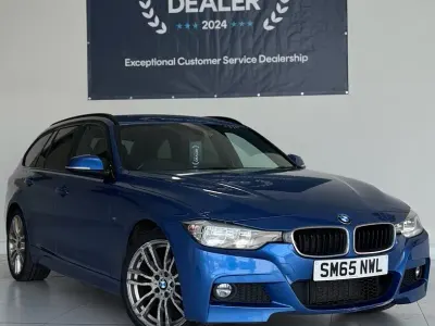 Gebraucht BMW 320 M Sport 184 PS (135 kW) 2015 Blau Kombi