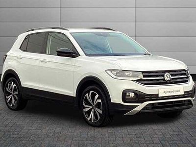 White Used 2022 VW T-Cross Black Edition SUV | £15,895 (Fair price)