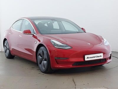 Red Used 2020 Tesla Model 3 Long Range AWD Sedan | £17,698 (Fair price)