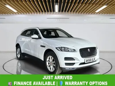 Used Jaguar F-Pace Prestige 180 HP (132 kW) 2018 White SUV