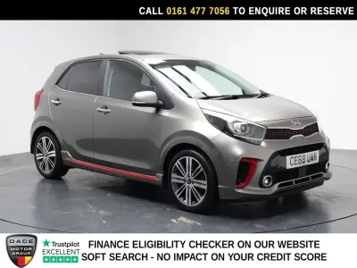 Used Kia Picanto GT-Line S 83 HP (61 kW) 2018 Silver Hatchback