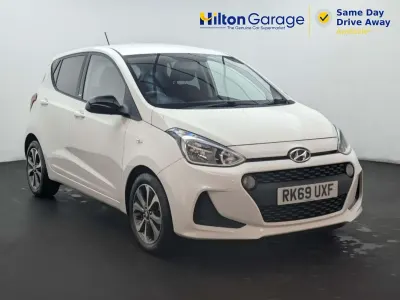 Begagnad Hyundai i10 67 HK (49 kW) 2019 Vit Halvkombi