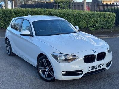 Used BMW 116 Sport Line 2013 White Hatchback