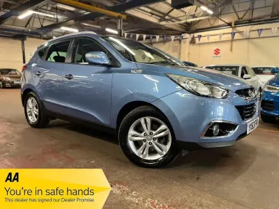 Begagnad Hyundai ix35 Premium 115 HK (84 kW) 2013 Blå SUV