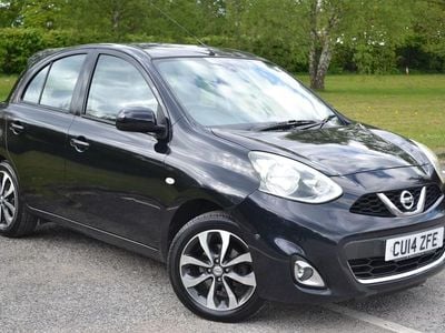 Begagnad Nissan Micra S 2014 Svart Halvkombi