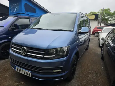 Begagnad VW Transporter Trendline 2017 Blå Van