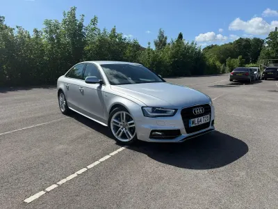 Used Audi A4 S-Line 150 HP (110 kW) 2014 Silver Sedan