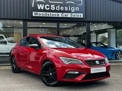 Used Seat Leon Black Edition 150 HP (110 kW) 2020 Red Hatchback