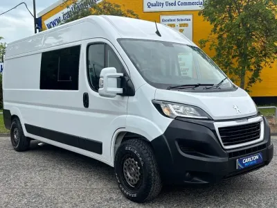 Used Peugeot Boxer S 140 HP (102 kW) 2021 White Van