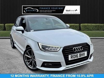 Used Audi A1 Sportback Black Edition 150 HP (110 kW) 2016 White Hatchback