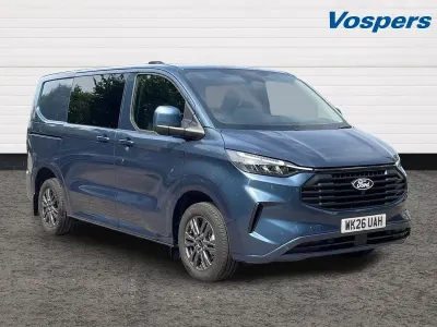 Used Ford Transit Custom Limited 136 HP (100 kW) 2026 Blue Van