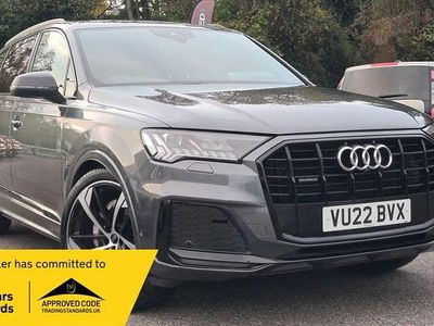 Used Audi Q7 Black Edition 286 HP (210 kW) 2022 Grey SUV