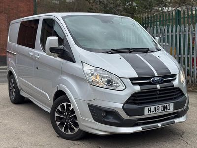 Used Ford Transit Custom Sport 170 HP (125 kW) 2018 Silver Van