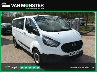 Used Ford Transit Custom 130 HP (95 kW) 2022 White Van