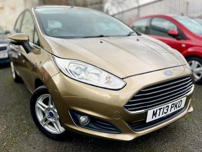 Used Ford Fiesta Zetec 2013 Brown Hatchback