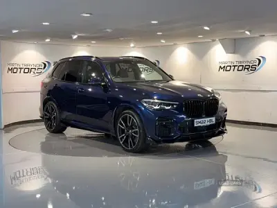 Used BMW X5 M Sport 394 HP (289 kW) 2022 Blue SUV