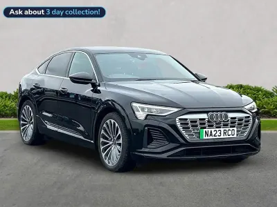 Used Audi Q8 e-tron S-Line 300 kW (408 HP) 2023 Black SUV