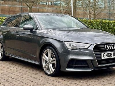 Used Audi A3 Sportback S-Line 150 HP (110 kW) 2019 Grey Hatchback