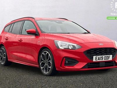 Used Ford Focus ST-Line X 150 HP (110 kW) 2019 Red Estate