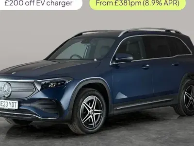 Used Mercedes EQB300 AMG line 167 kW (228 HP) 2023 Blue SUV