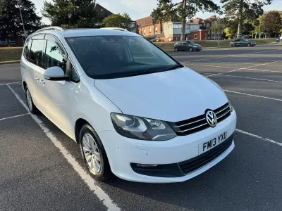 Used VW Sharan SE 150 HP (110 kW) 2013 White MPV