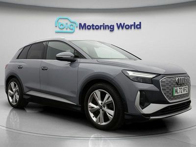 Grey Used 2022 Audi Q4 e-tron S-Line SUV | £24,100 (Fair price)