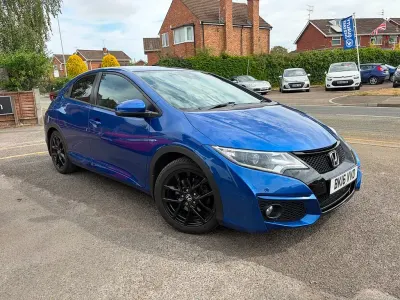 Used Honda Civic Sport 142 HP (104 kW) 2016 Blue Hatchback