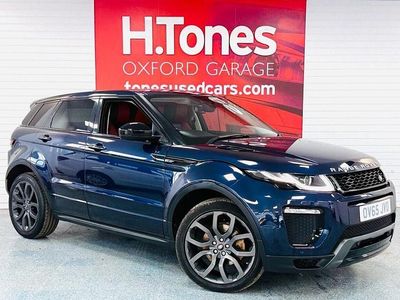 Blue Used 2015 Land Rover Range Rover evoque HSE Dynamic SUV | £10,995 (Fair price)