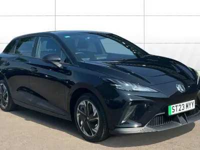 Used MG MG4 EV SE 150 kW (204 HP) 2023 Black Hatchback