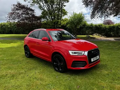 Used Audi Q3 S-line plus 184 HP (135 kW) 2016 Red SUV