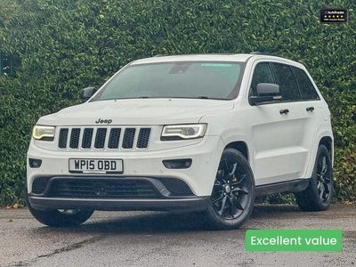 White Used 2015 Jeep Grand Cherokee Summit SUV | £14,490 (Fair price)