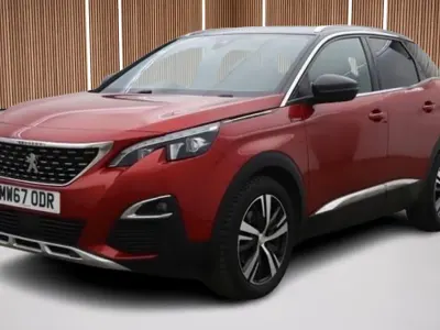 Used Peugeot 3008 GT-line 120 HP (88 kW) 2018 Red SUV