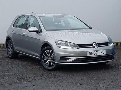 Used VW Golf VII SE 125 HP (91 kW) 2017 Silver Hatchback