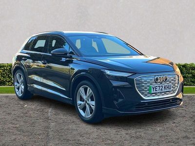 Used Audi Q4 e-tron S-Line 150 kW (204 HP) 2022 Black SUV