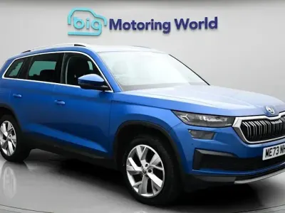 Used Skoda Kodiaq SE L Executive 150 HP (110 kW) 2024 Blue SUV