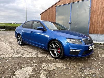 Blue Used 2015 Skoda Octavia vRS Hatchback | £2,995