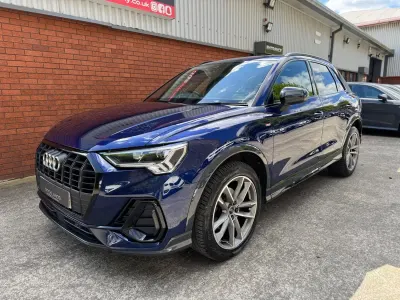 Used Audi Q3 Black Edition 150 HP (110 kW) 2023 Blue SUV