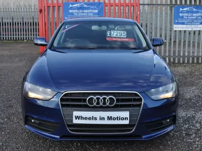 Used Audi A4 150 HP (110 kW) 2014 Blue Sedan