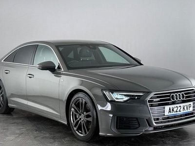 Grey Used 2021 Audi A6 S-Line Sedan | £24,600 (Expensive)
