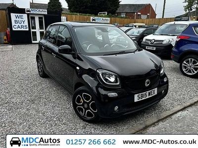 Used Smart ForFour Premium 71 HP (52 kW) 2015 Black Hatchback