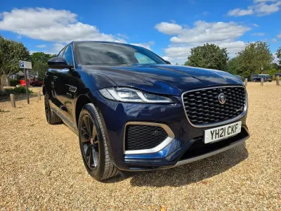 Used Jaguar F-Pace R-Dynamic 404 HP (297 kW) 2021 Blue SUV